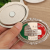 Cross-Border Magnetic Refridgerator Magnets Metal Epoxy Embossed Roman Colosseum Dubai Italy Refridgerator Magnets Keychain