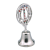 Zinc Alloy Dining Bell Customized Gift West Dining Bell Hand-Cranked Home Kitchen Supplies Dubai Souvenir Bell Key Buckle