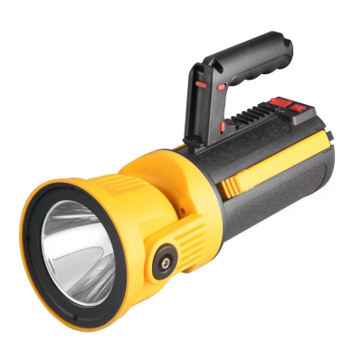 Cross-Border New Arrival Multi-Function Rechargeable LED Searchlight Strong Light Flashlight Outdoor High-Power Lighting Strong Light Portable Lamp