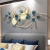 Nordic Light luxury sofa background wall decorative wall pendant iron hallway fashion wall decoration