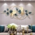 Nordic Light luxury sofa background wall decorative wall pendant iron hallway fashion wall decoration