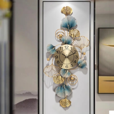  clock living room modern minimalist clock wall-mounted creative fashion clock pocket watch light luxury watch