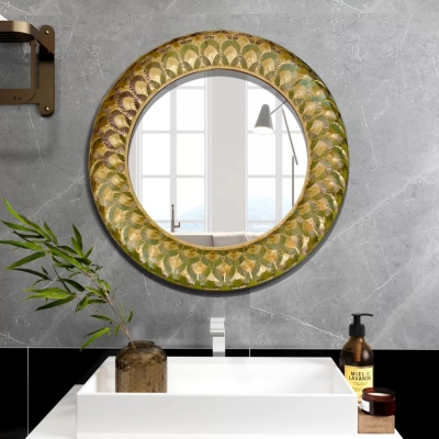 Electroplated mirror