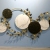 Wrought iron wall decoration, stainless steel wrought iron wall hanging, handicrafts, decorative paintings on the wall.