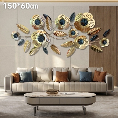 Iron wall hanging, affordable luxury style wall hanging crafts, stainless steel iron wall hanging
