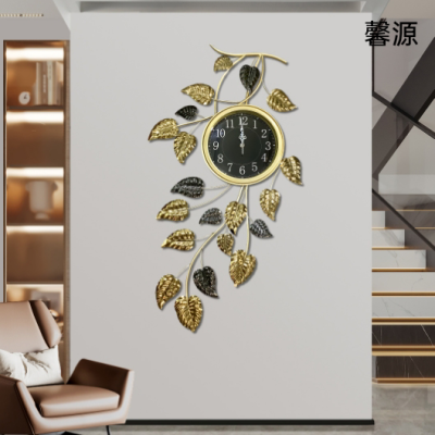 Decorative clock watch, wrought iron decorative clock, wrought iron stainless steel crafts