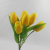 Factory Direct Sales Practical Simulation Plastic Flowers 9-Head Tulip Shooting Props Indoor and Outdoor Decoration DIY Flower Arrangement