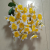 Factory Direct Sales 5 Fork 40 Head Narcissus Simulation Plastic Flowers Shooting Props Indoor and Outdoor Ornamental Flower