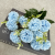 New Product Simulation 5 Fork Fortune Floral Ball Rattan Small Flower Basket Home Living Room DIY Decoration Fake Flower Wholesale