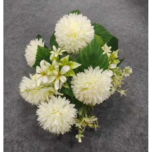 仿真花9叉千层菊家居酒店桌花小把花束人造花婚庆装饰