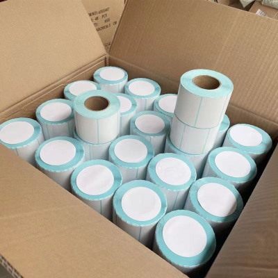 Three-Proof Thermal Label Paper 60x40x30*20 70*50 80 90 Adhesive Sticker Barcode Paper 100 X100