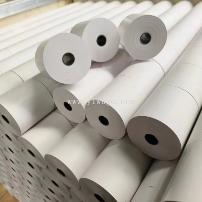 Wholesale 57*40 80*80 Cash Register Printing Paper Color Clear Non-Cardboard Brand Thermal Paper Roll Factory Direct Deliver