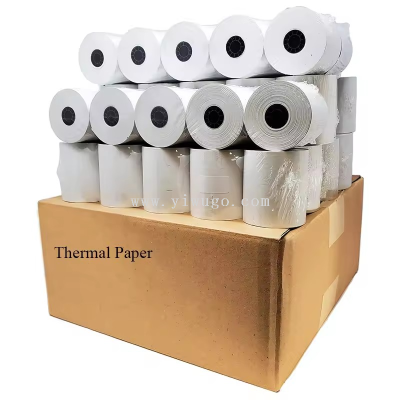 POS Machine Printing Paper Thermal Paper Roll 57 X40 Receipt Paper Thermal Thermal Paper Roll Supermarket Catering Receipt Paper
