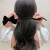 Retro Graceful Bow Headdress Half Hair Updo Hair Band Artifact Elegant Fluffy Back Head Hair Accessories Lazy Hair