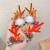 Christmas Decorative Hair Bands Clip Hairware Antlers Children's Small Jewelry Elk Plush Barrettes Girl Side Clip Top Clip