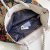 Large Capacity Nylon Cloth Bag Embroidery Women's Hand Holding Big Bag Zipper Changing Bag Shopping Bag Shoulder Bag