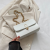 New Shoulder Bag Fashionable All-Match Chain Messenger Bag High-Grade Texture Small Square Bag Solid Color Handbag