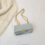  Small Bag Women's Bag This Year's New Fashion Chain Crossbody Bag Stone Pattern Casual Trend Portable Small Square Bag