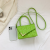  Casual Bag for Women New Fashion Solid Color Small Square Bag Western Style Shoulder Messenger Bag Waterproof Handbag