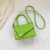   Casual Bag for Women New Fashion Solid Color Small Square Bag Western Style Shoulder Messenger Bag Waterproof Handbag