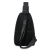  Multi-Layer Large Capacity Men's Messenger Bag Solid Color Wear-Resistant Chest Bag Single Shoulder Men's Bag