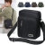  Bag Waterproof Nylon Shoulder Bag Korean Style Men's Vertical Design Casual Commuter Bag Wear-Resistant Messenger Bag