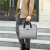 Men's Multi-Functional Wear-Resistant Large Capacity Waterproof File Bag Storage Business Briefcase New Fashion Handbag
