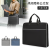 This Year New Oxford Cloth File Bag Portable Business Men's File Bag Large Capacity Zipper Waterproof Briefcase