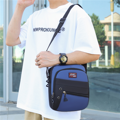  Small Satchel Men's Bag Backpack Crossbody Bag Men's Casual Lightweight Shoulder Bag Mobile Phone Cross-Shoulder Bag