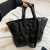  Bag Korean Style Trendy Cotton Clothing Shoulder Bag Hand-Held Tote Underarm Bag All-Match Waterproof Shoulder Bag