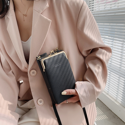  Phone Bag Women's Korean-Style Small Fashion Messenger Bag Lightweight Portable Mobile Phone Bag Shoulder Coin Purse