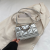 Women's Bag New Fashion Shoulder Simple Solid Color Women's Small Square Bag Waterproof Portable Chain Messenger Bag