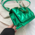 Handbag Texture Casual All-Match Diamond Small Bag New Single Shoulder Messenger Bag Western Style Trendy Women's Bags