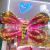 Butterfly Wings Balloon Factory Wholesale Internet Celebrity Stall Color Inflatable Back Decoration Children Angel Birthday Photo Props