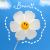 White Little Daisy SUNFLOWER Smiley Flower Balloon Picnic Birthday Photo Children Baby Full-Year Birthday Decoration