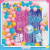 Ins Style Beautiful Macaron Balloon Chain Set Wedding Festival Birthday Party Decoration Scene Layout Set