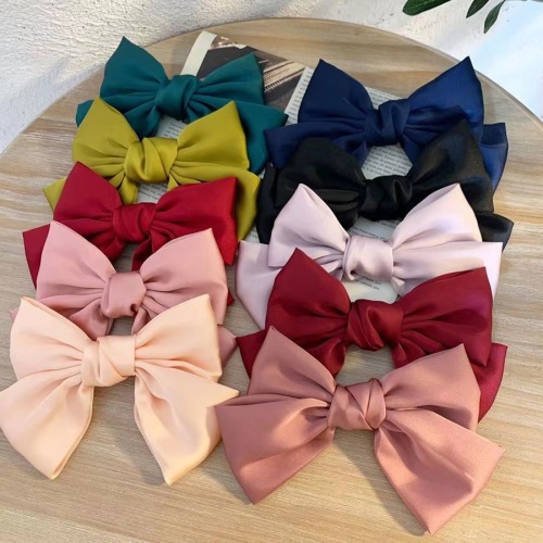 south korea ins simple crystal barrettes girl crystal fishing line woven spring gap former red trendy headdress female side clip