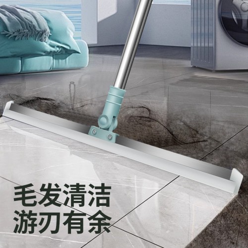 全新款双硅胶魔术扫把卫生间浴室地板玻璃家用硅胶扫头发扫水神器