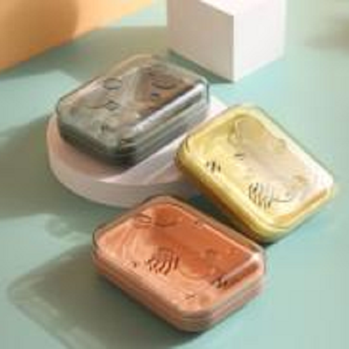 8370新款肥皂盒旅行便携式香皂盒高级感轻奢密封带盖沥水收纳盒