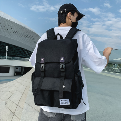 Cross-Border Wholesale Large Capacity Backpack Leisure Schoolbag Travel Quality Men's Bag One Piece Dropshipping 3392