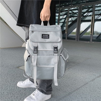 Cross-Border Wholesale Backpack Large Capacity Casual Travel Bag All-Match Quality Men's Bag One Piece Dropshipping 3380