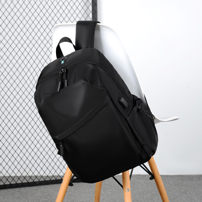 Cross-Border Wholesale Backpack Simple New Quality Men's Bag Large Capacity Computer Travel Backpack a Delivery 0220