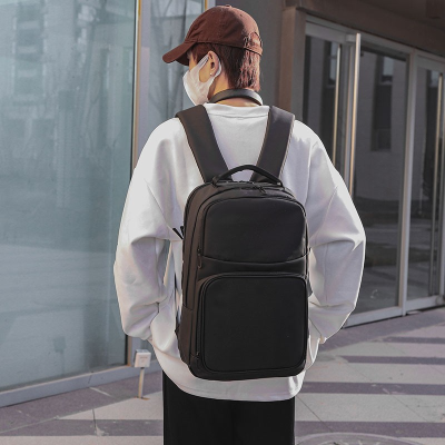 Cross-Border Wholesale Backpack Simple Quality Men's Bag Computer Travel Backpack Schoolbag One Piece Dropshipping 3413