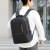 Schoolbag Cross-Border Wholesale Backpack Cross-Border Solid Color Simple Quality Men's Bag One Piece Dropshipping 3437