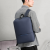 Wholesale Solid Color Simple Student Schoolbag Casual Cross-Border Quality Men's Bag One Piece Dropshipping 8216