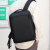 Wholesale Solid Color Niche Quality Men's Bag Cross-Border Fashion Student Backpack One Piece Dropshipping 33012