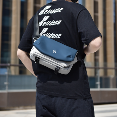 Fashion Brand Functional Messenger Bag Wholesale Cross-Border High-Quality Men's Bag One Piece Dropshipping 7164