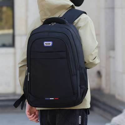 Fashion New Business Commute Backpack Wholesale Simple Computer Quality Men's Bag One Piece Dropshipping 723