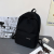 Korean Style Student Schoolbag Wholesale Simple Travel Cross-Border Quality Men's Bag One Piece Dropshipping L2112