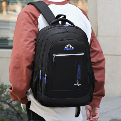 New Large-Capacity Casual Backpack Wholesale Cross-Border Business Quality Men's Bag One Piece Dropshipping 2218
